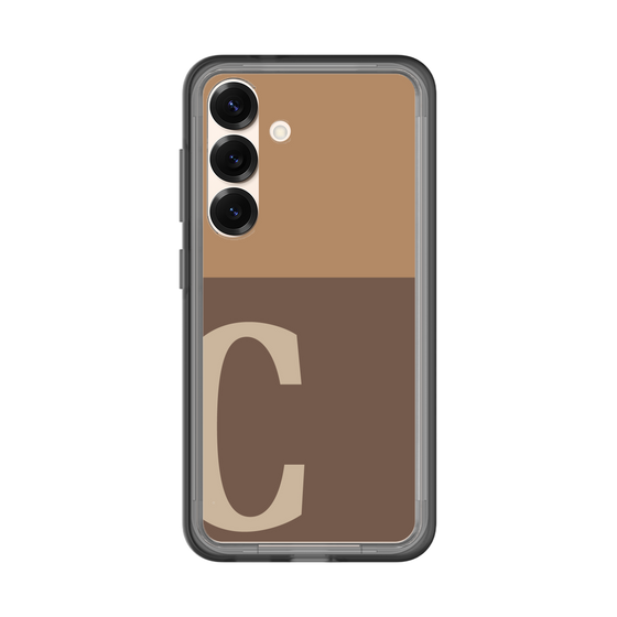 スリムプロテクションプレミアムケース［ オリジナル - initial two tone - C brown ］