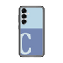 スリムプロテクションプレミアムケース［ オリジナル - initial two tone - C blue ］