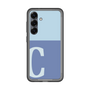 スリムプロテクションプレミアムケース［ オリジナル - initial two tone - C blue ］