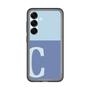 スリムプロテクションプレミアムケース［ オリジナル - initial two tone - C blue ］