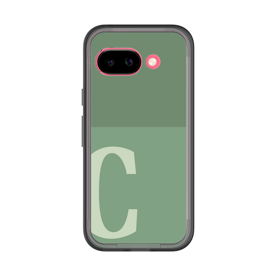スリムプロテクションプレミアムケース［ オリジナル - initial two tone - C green ］