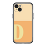 スリムプロテクションプレミアムケース［ オリジナル - initial two tone - D orange ］