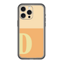 スリムプロテクションプレミアムケース［ オリジナル - initial two tone - D orange ］