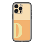 スリムプロテクションプレミアムケース［ オリジナル - initial two tone - D orange ］