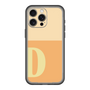 スリムプロテクションプレミアムケース［ オリジナル - initial two tone - D orange ］