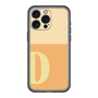 スリムプロテクションプレミアムケース［ オリジナル - initial two tone - D orange ］