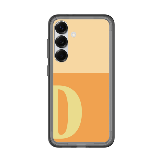 スリムプロテクションプレミアムケース［ オリジナル - initial two tone - D orange ］