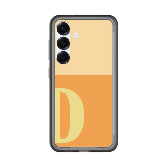 スリムプロテクションプレミアムケース［ オリジナル - initial two tone - D orange ］