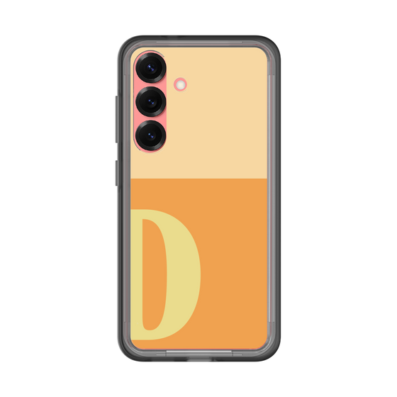 スリムプロテクションプレミアムケース［ オリジナル - initial two tone - D orange ］