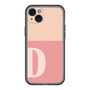 スリムプロテクションプレミアムケース［ オリジナル - initial two tone - D pink ］