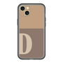 スリムプロテクションプレミアムケース［ オリジナル - initial two tone - D brown ］