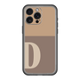 スリムプロテクションプレミアムケース［ オリジナル - initial two tone - D brown ］