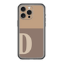スリムプロテクションプレミアムケース［ オリジナル - initial two tone - D brown ］