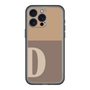 スリムプロテクションプレミアムケース［ オリジナル - initial two tone - D brown ］