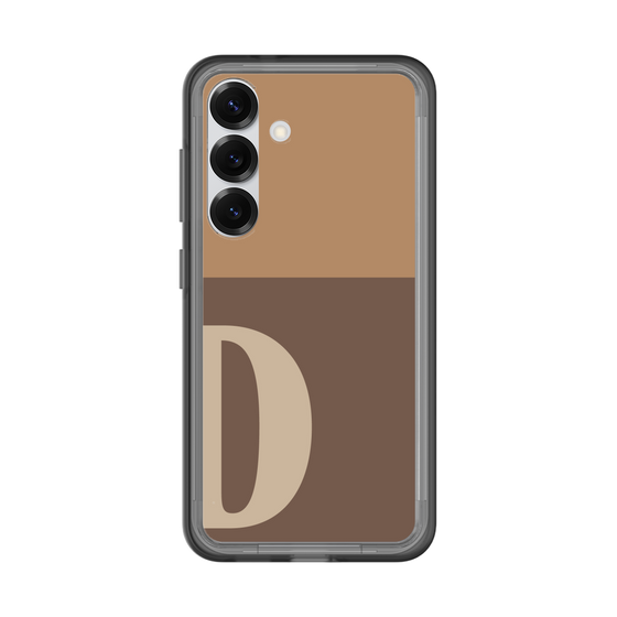スリムプロテクションプレミアムケース［ オリジナル - initial two tone - D brown ］