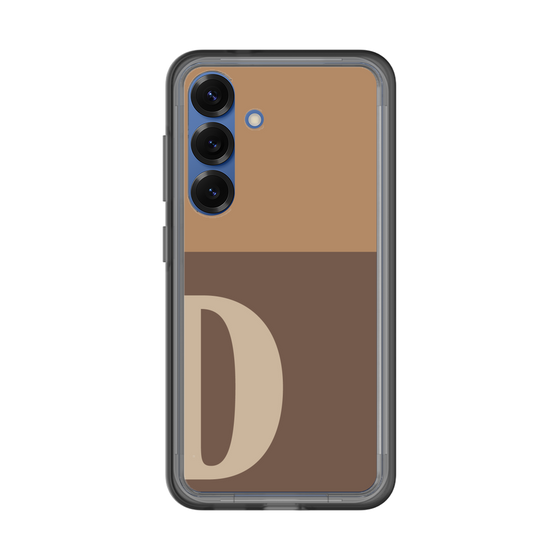 スリムプロテクションプレミアムケース［ オリジナル - initial two tone - D brown ］