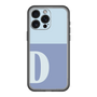 スリムプロテクションプレミアムケース［ オリジナル - initial two tone - D blue ］