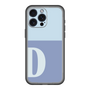 スリムプロテクションプレミアムケース［ オリジナル - initial two tone - D blue ］
