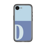 スリムプロテクションプレミアムケース［ オリジナル - initial two tone - D blue ］