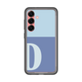 スリムプロテクションプレミアムケース［ オリジナル - initial two tone - D blue ］