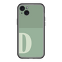 スリムプロテクションプレミアムケース［ オリジナル - initial two tone - D green ］
