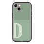 スリムプロテクションプレミアムケース［ オリジナル - initial two tone - D green ］