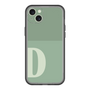 スリムプロテクションプレミアムケース［ オリジナル - initial two tone - D green ］