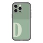 スリムプロテクションプレミアムケース［ オリジナル - initial two tone - D green ］