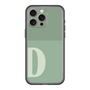 スリムプロテクションプレミアムケース［ オリジナル - initial two tone - D green ］
