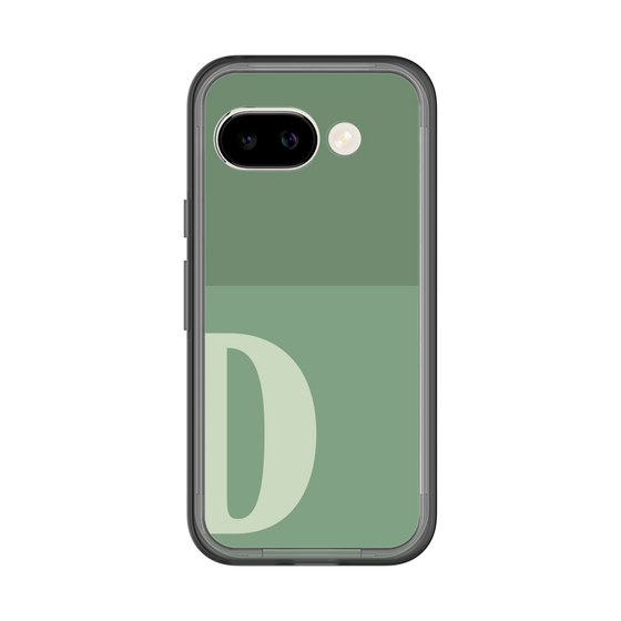 スリムプロテクションプレミアムケース［ オリジナル - initial two tone - D green ］