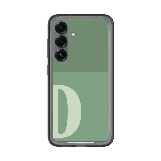 スリムプロテクションプレミアムケース［ オリジナル - initial two tone - D green ］