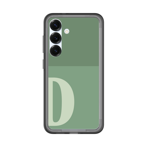 スリムプロテクションプレミアムケース［ オリジナル - initial two tone - D green ］
