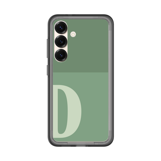 スリムプロテクションプレミアムケース［ オリジナル - initial two tone - D green ］