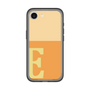 スリムプロテクションプレミアムケース［ オリジナル - initial two tone - E orange ］