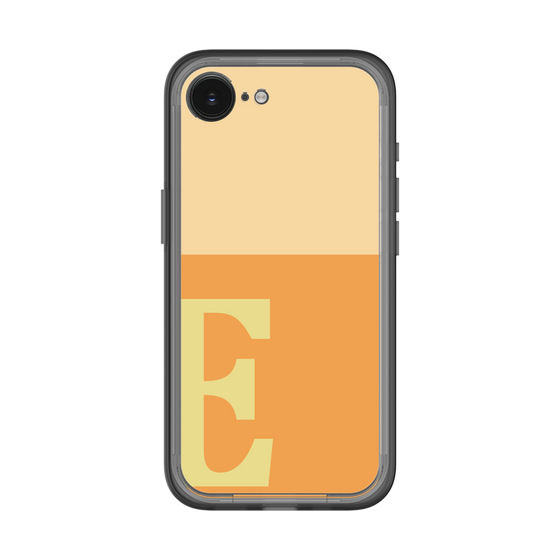 スリムプロテクションプレミアムケース［ オリジナル - initial two tone - E orange ］
