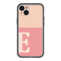 スリムプロテクションプレミアムケース［ オリジナル - initial two tone - E pink ］