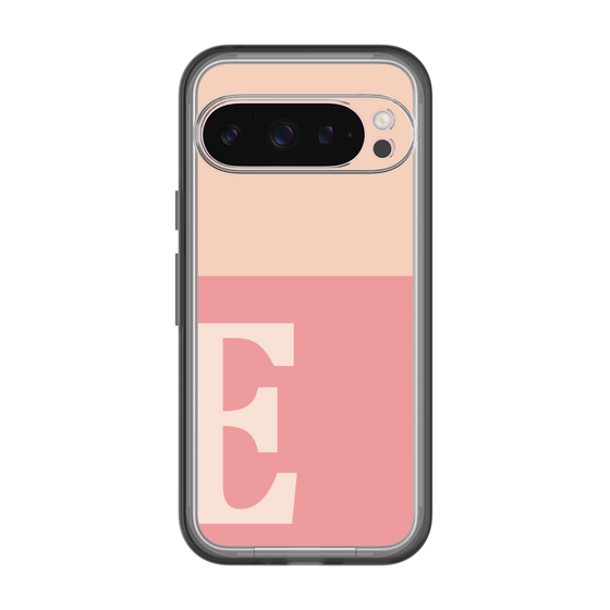 スリムプロテクションプレミアムケース［ オリジナル - initial two tone - E pink ］