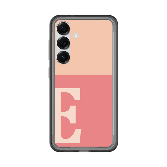 スリムプロテクションプレミアムケース［ オリジナル - initial two tone - E pink ］
