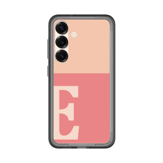 スリムプロテクションプレミアムケース［ オリジナル - initial two tone - E pink ］