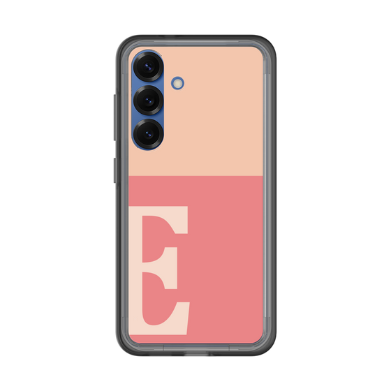 スリムプロテクションプレミアムケース［ オリジナル - initial two tone - E pink ］
