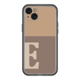 スリムプロテクションプレミアムケース［ オリジナル - initial two tone - E brown ］