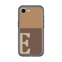 スリムプロテクションプレミアムケース［ オリジナル - initial two tone - E brown ］