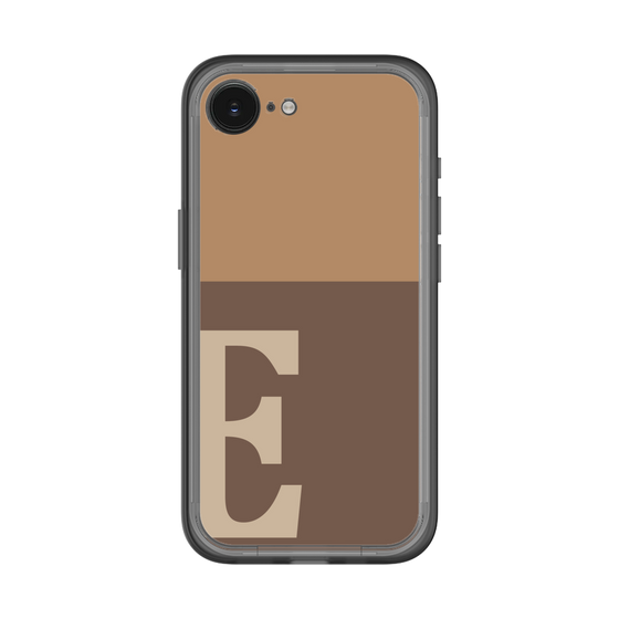スリムプロテクションプレミアムケース［ オリジナル - initial two tone - E brown ］