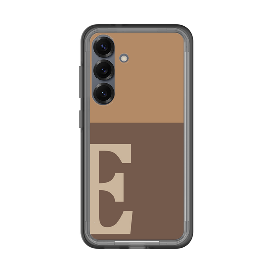 スリムプロテクションプレミアムケース［ オリジナル - initial two tone - E brown ］
