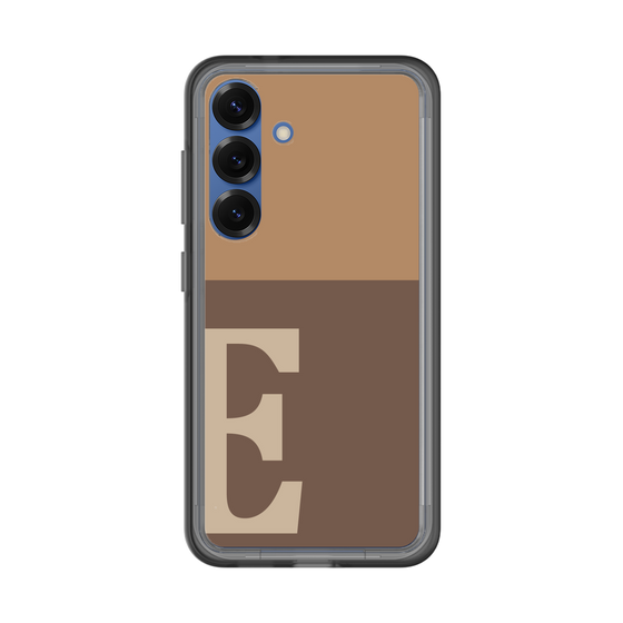 スリムプロテクションプレミアムケース［ オリジナル - initial two tone - E brown ］