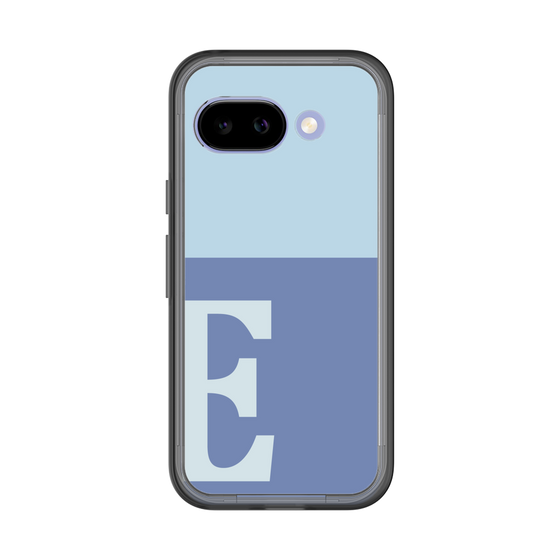 スリムプロテクションプレミアムケース［ オリジナル - initial two tone - E blue ］