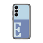 スリムプロテクションプレミアムケース［ オリジナル - initial two tone - E blue ］