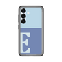 スリムプロテクションプレミアムケース［ オリジナル - initial two tone - E blue ］