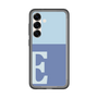 スリムプロテクションプレミアムケース［ オリジナル - initial two tone - E blue ］