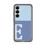 スリムプロテクションプレミアムケース［ オリジナル - initial two tone - E blue ］